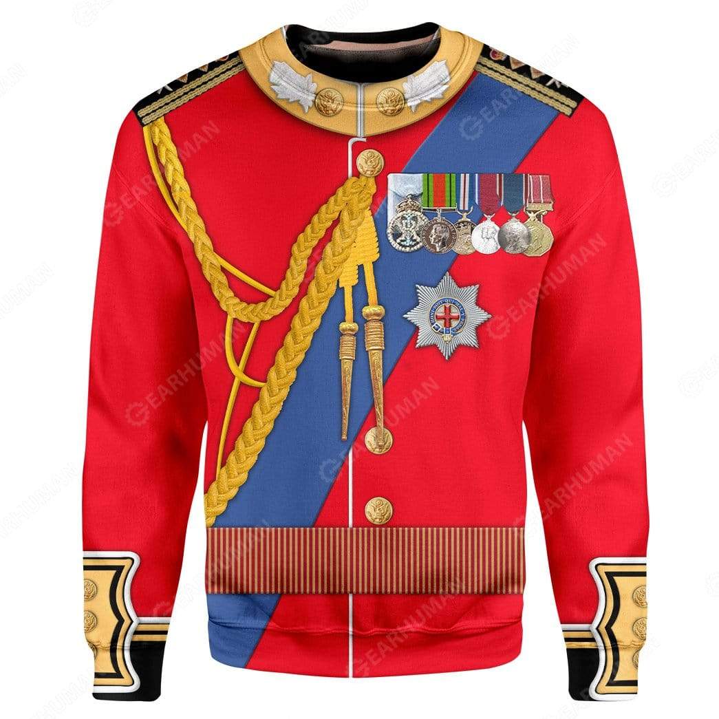 Queen Elizabeth Costume Hoodie Sweatshirt T-Shirt Sweatpants Tracksuit - Stormmerch Exclusive