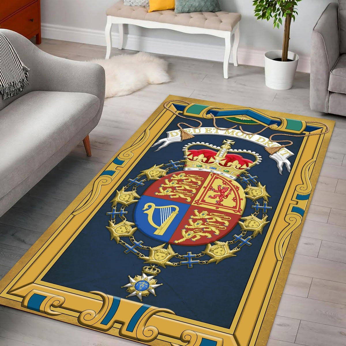 Queen Elizabeth II Rug - Stormmerch Exclusive