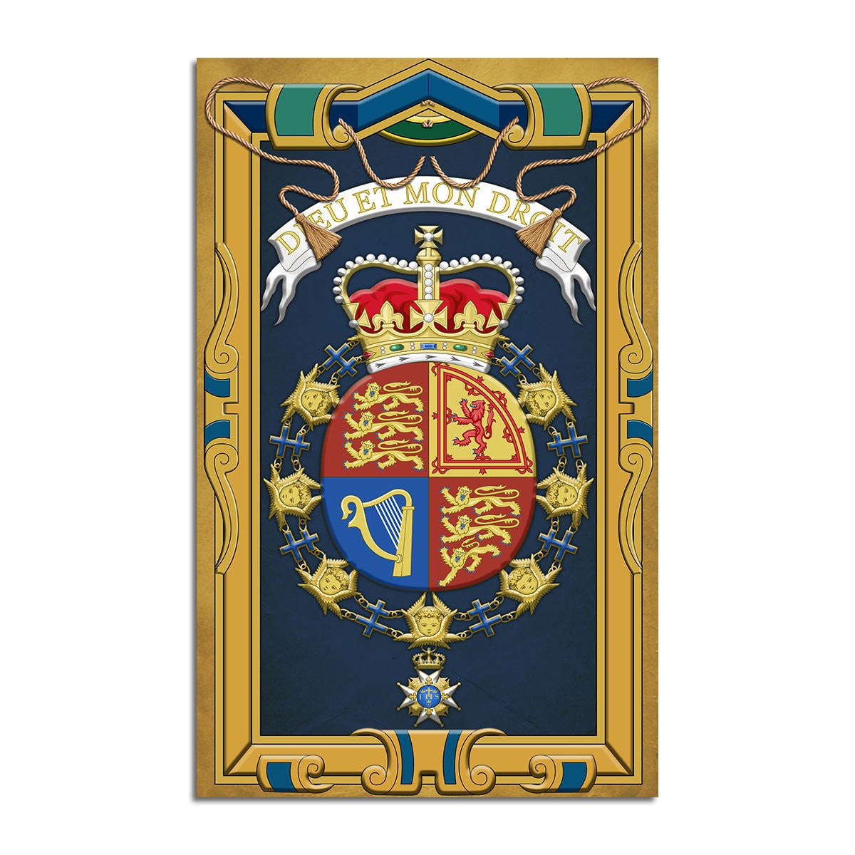 Queen Elizabeth II Rug - Stormmerch Exclusive