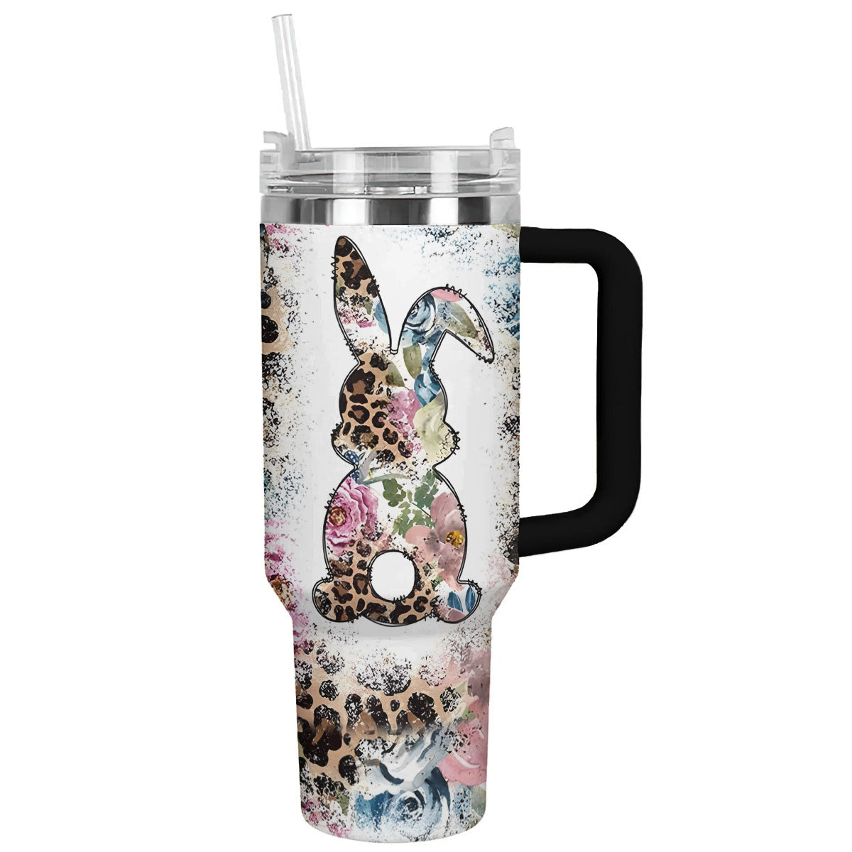 Rabbit Custom Stanley Cup 40 oz 30 oz Tumbler With Handle