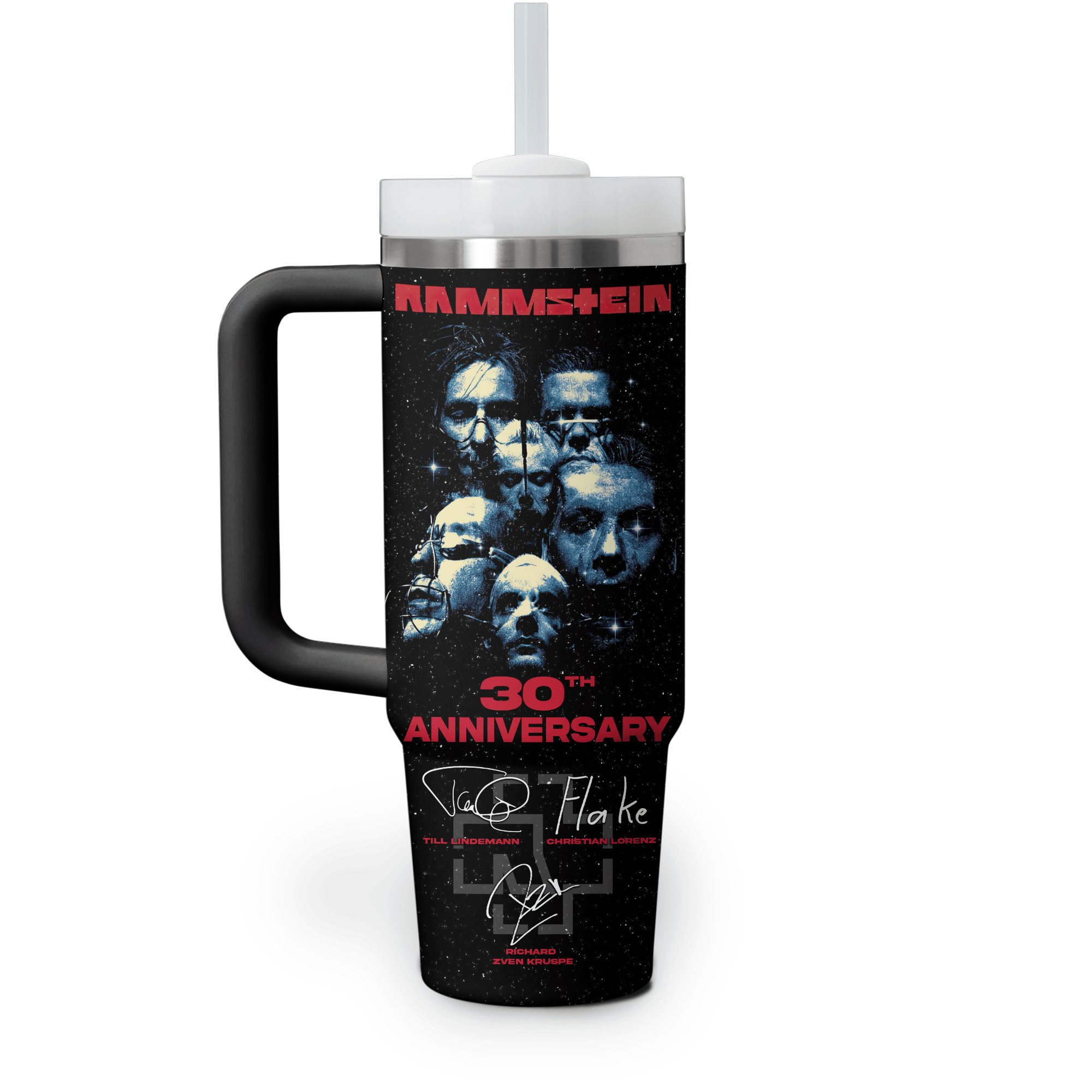 Rammstein Music Custom Stanley Cup 40 oz 30 oz Tumbler With Handle