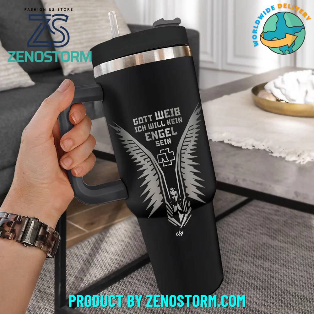 Rammstein Music Custom Stanley Cup 40 oz 30 oz Tumbler With Handle