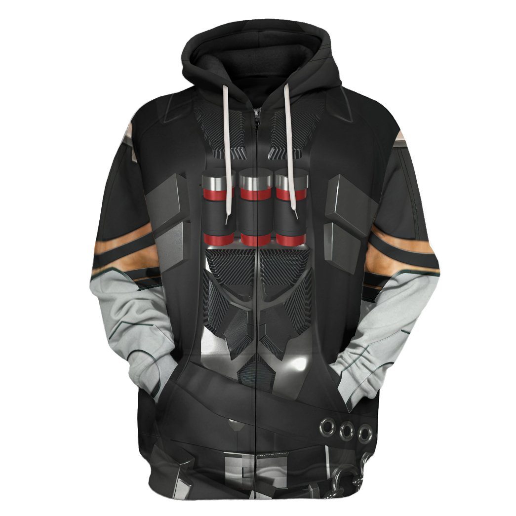 Reaper Overwatch Costume Hoodie Sweatshirt T-Shirt Sweatpants Tracksuit - Stormmerch Exclusive