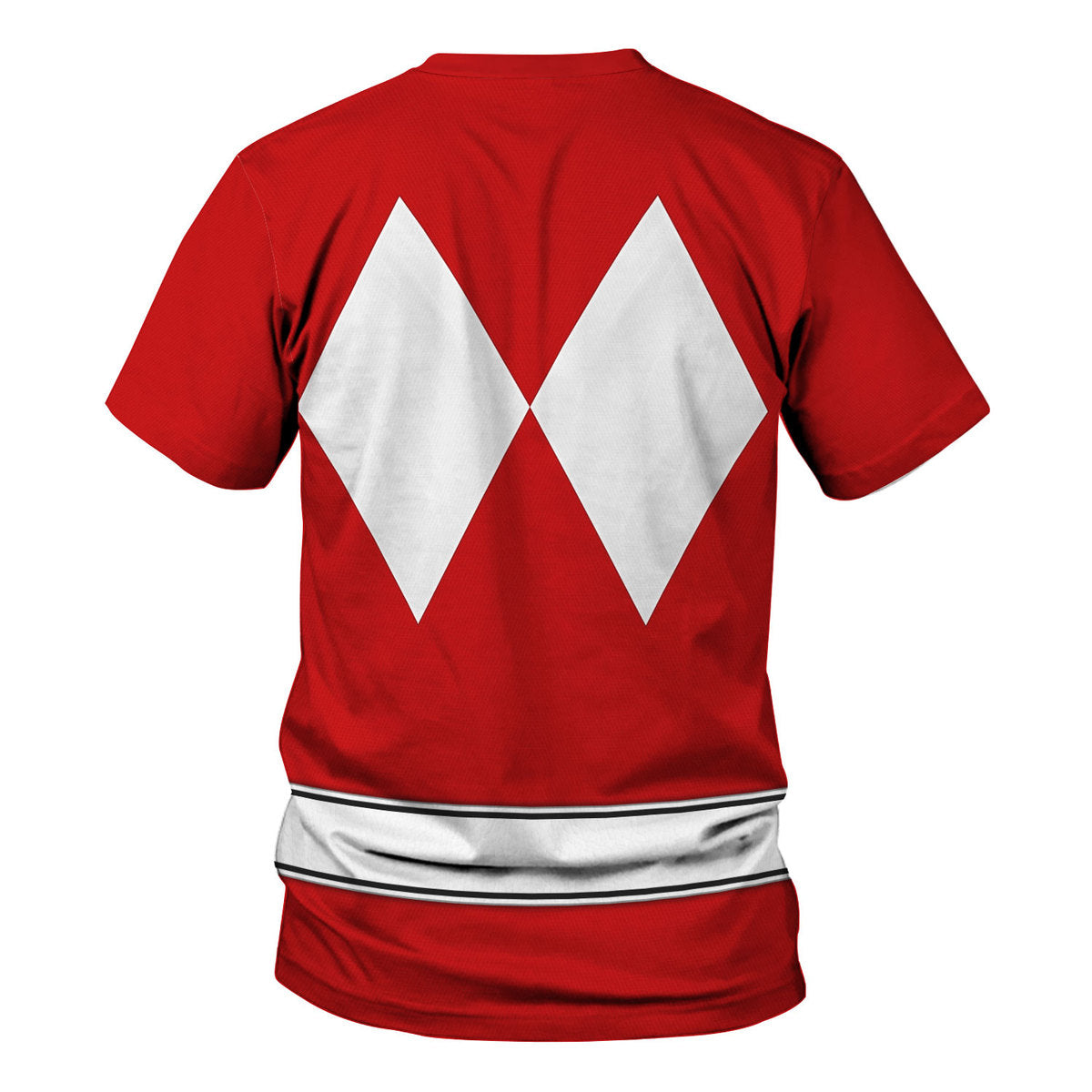 Red Ranger Mighty Morphin The Movie (1995) Hoodies Sweatshirt T-shirt Hawaiian - Stormmerch Exclusive