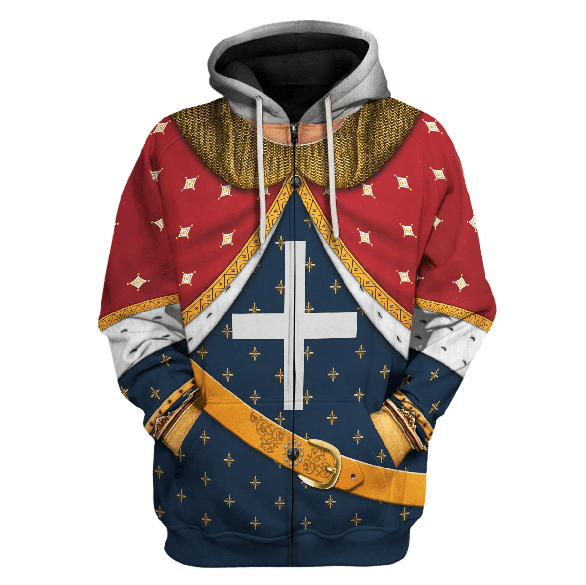 Richard I of England The Lionhearted Costume Hoodie Sweatshirt T-Shirt Sweatpants Tracksuit - Stormmerch Exclusive