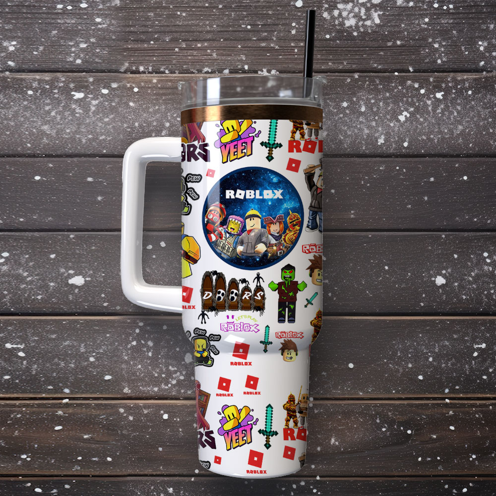 Roblox Lego Custom Stanley Cup 40 oz 30 oz Tumbler With Handle