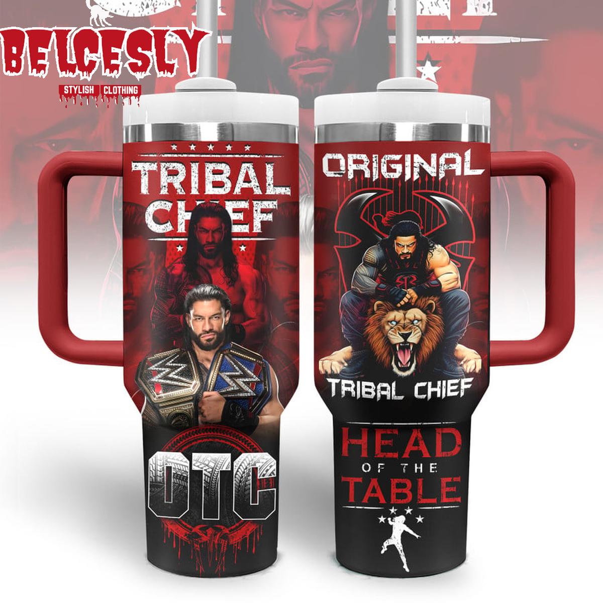 Roman Reigns Sport Custom Stanley Cup 40 oz 30 oz Tumbler With Handle