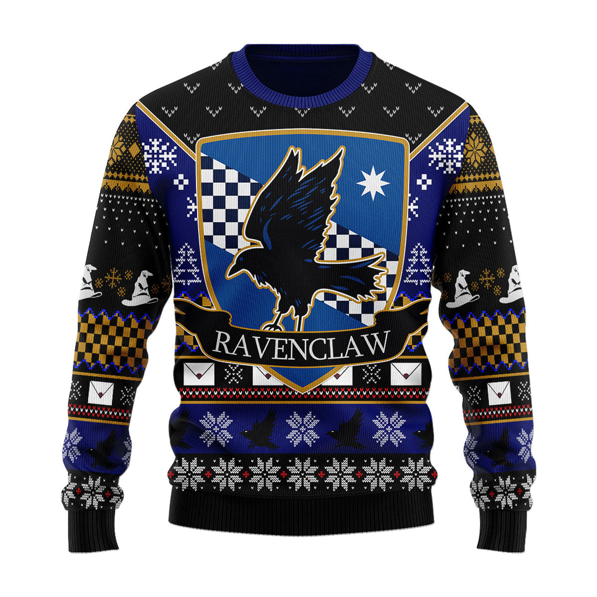 Run Ravenclaw Run Christmas Sweater - Stormmerch Exclusive