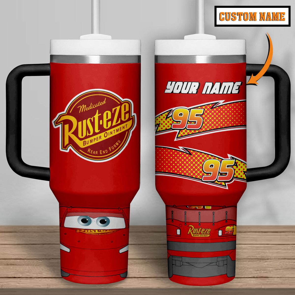 Rust-eze Company Custom Stanley Cup 40 oz 30 oz Tumbler With Handle