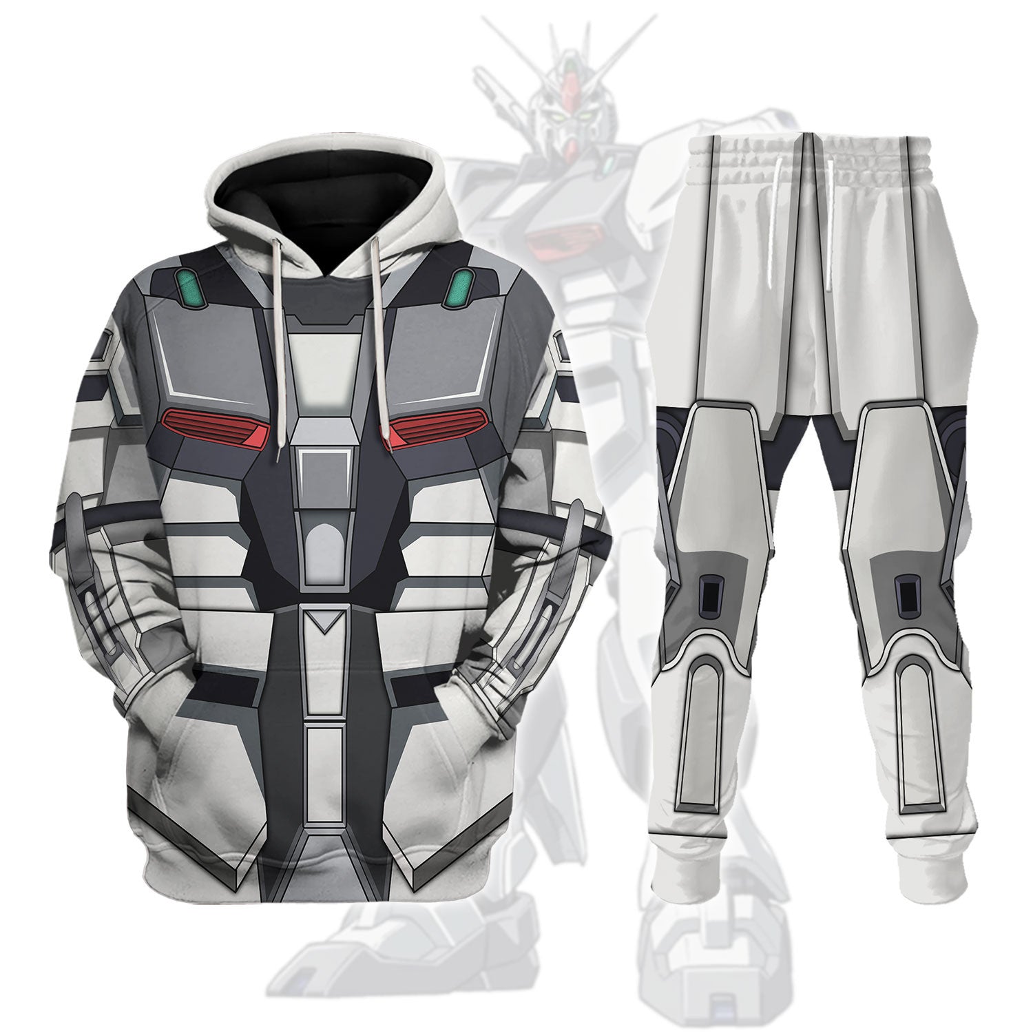 RX-93 Gundam Costume All Over Print Tracksuit Hoodie - Stormmerch Exclusive