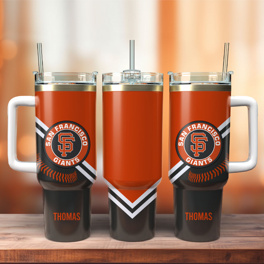 San Francisco Giants Baseball MLB Sport Custom Stanley Cup 40 oz 30 oz Tumbler With Handle