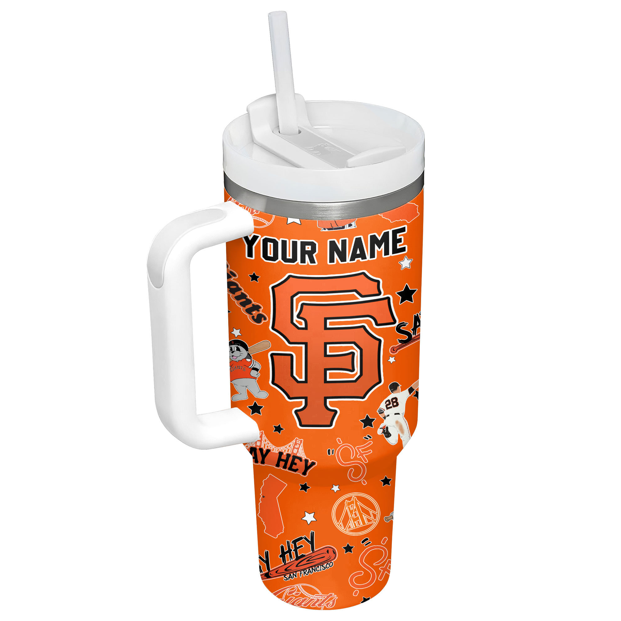 San Francisco Giants MLB Custom Stanley Cup 40 oz 30 oz Tumbler With Handle