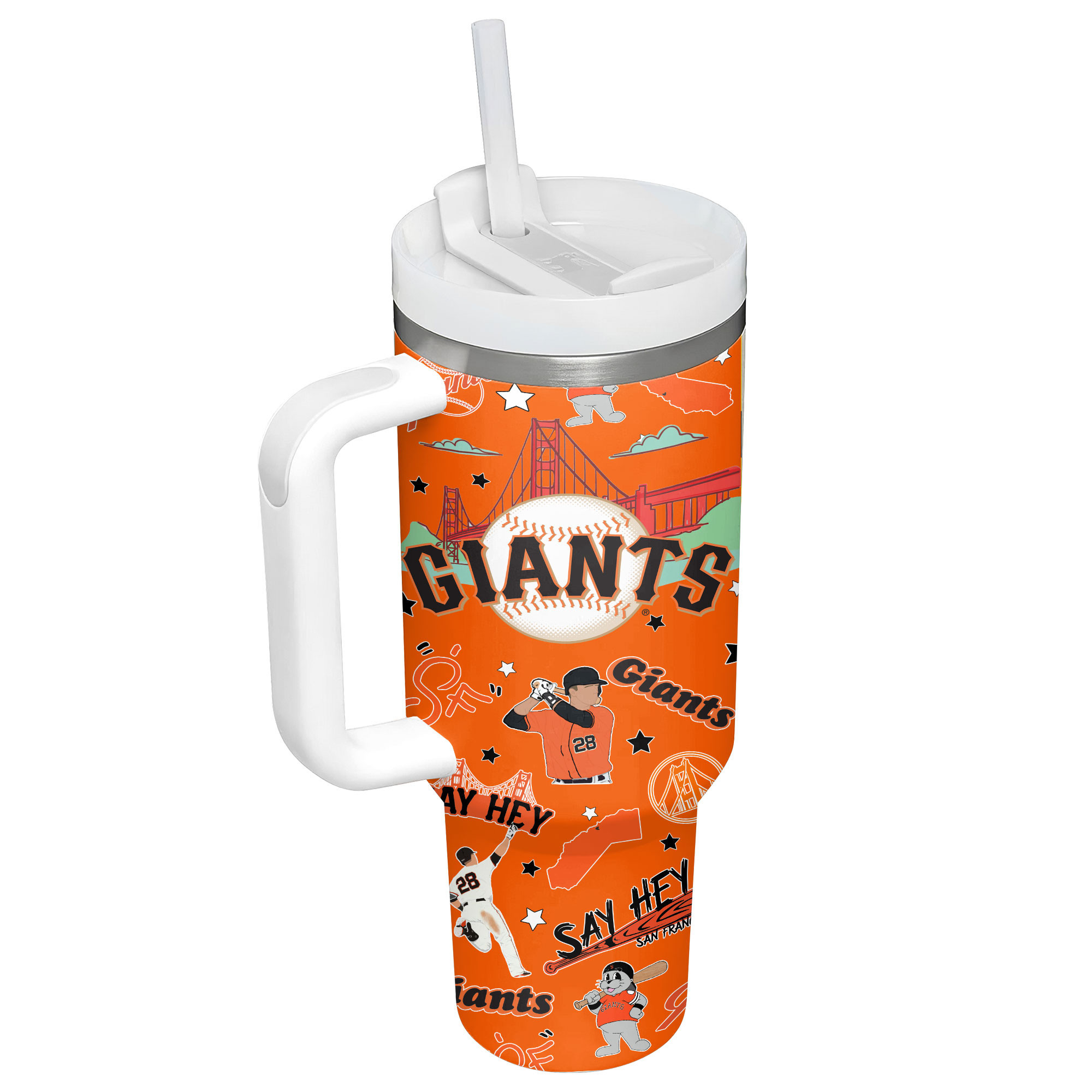 San Francisco Giants MLB Custom Stanley Cup 40 oz 30 oz Tumbler With Handle