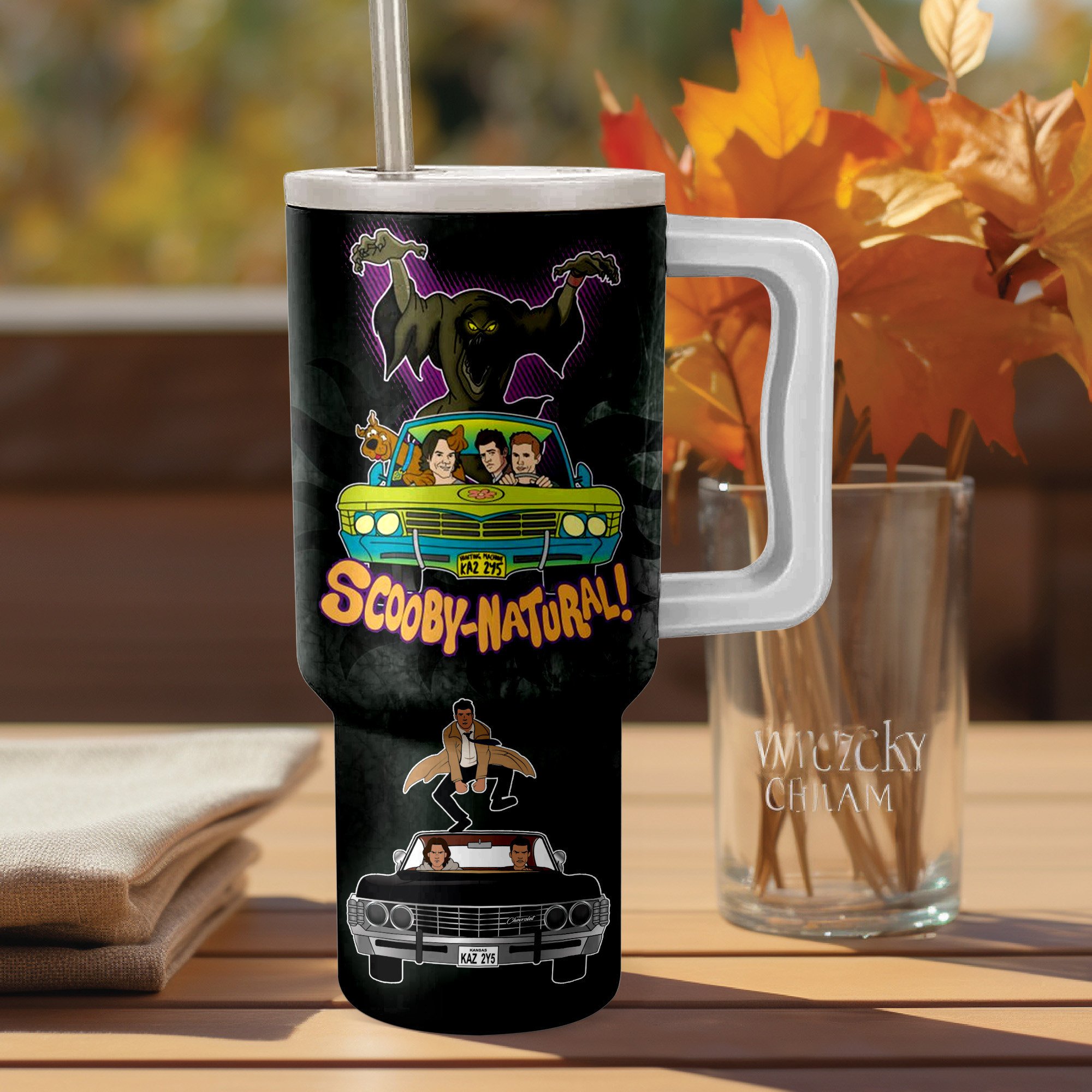 Scooby-Doo Cartoon Custom Stanley Cup 40 oz 30 oz Tumbler With Handle