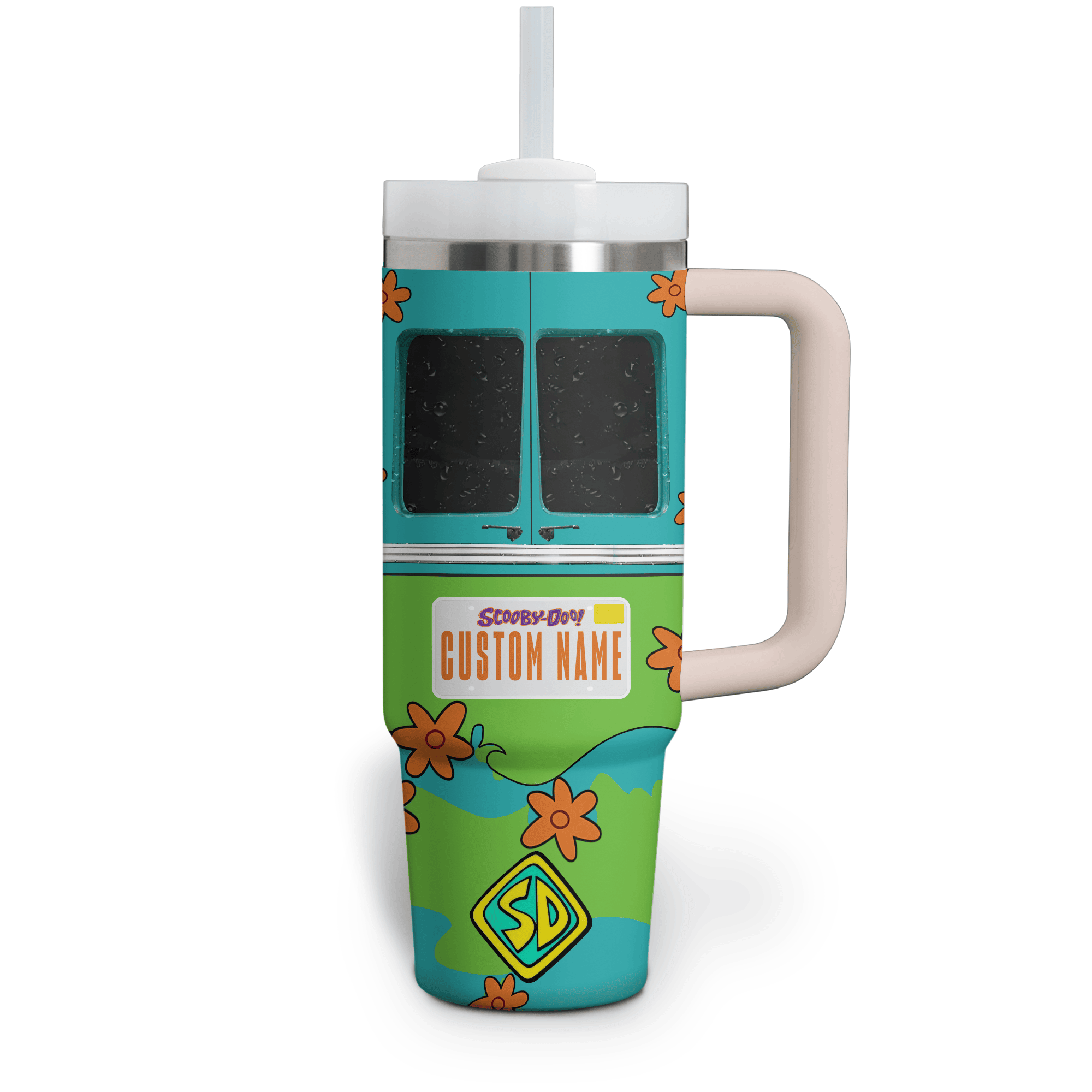 Scooby-Doo Cartoon Custom Stanley Cup 40 oz 30 oz Tumbler With Handle