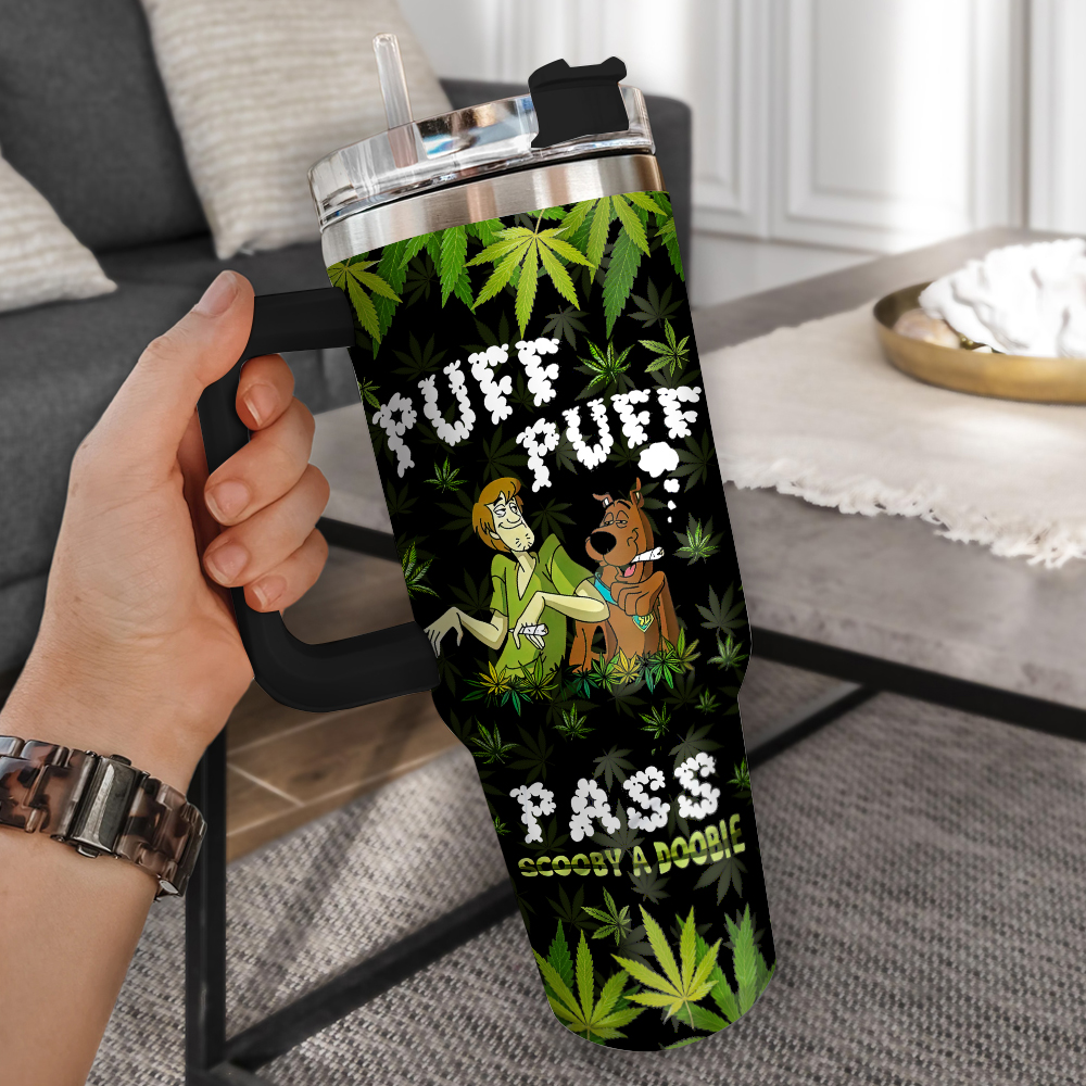 Scooby-Doo Cartoon Custom Stanley Cup 40 oz 30 oz Tumbler With Handle