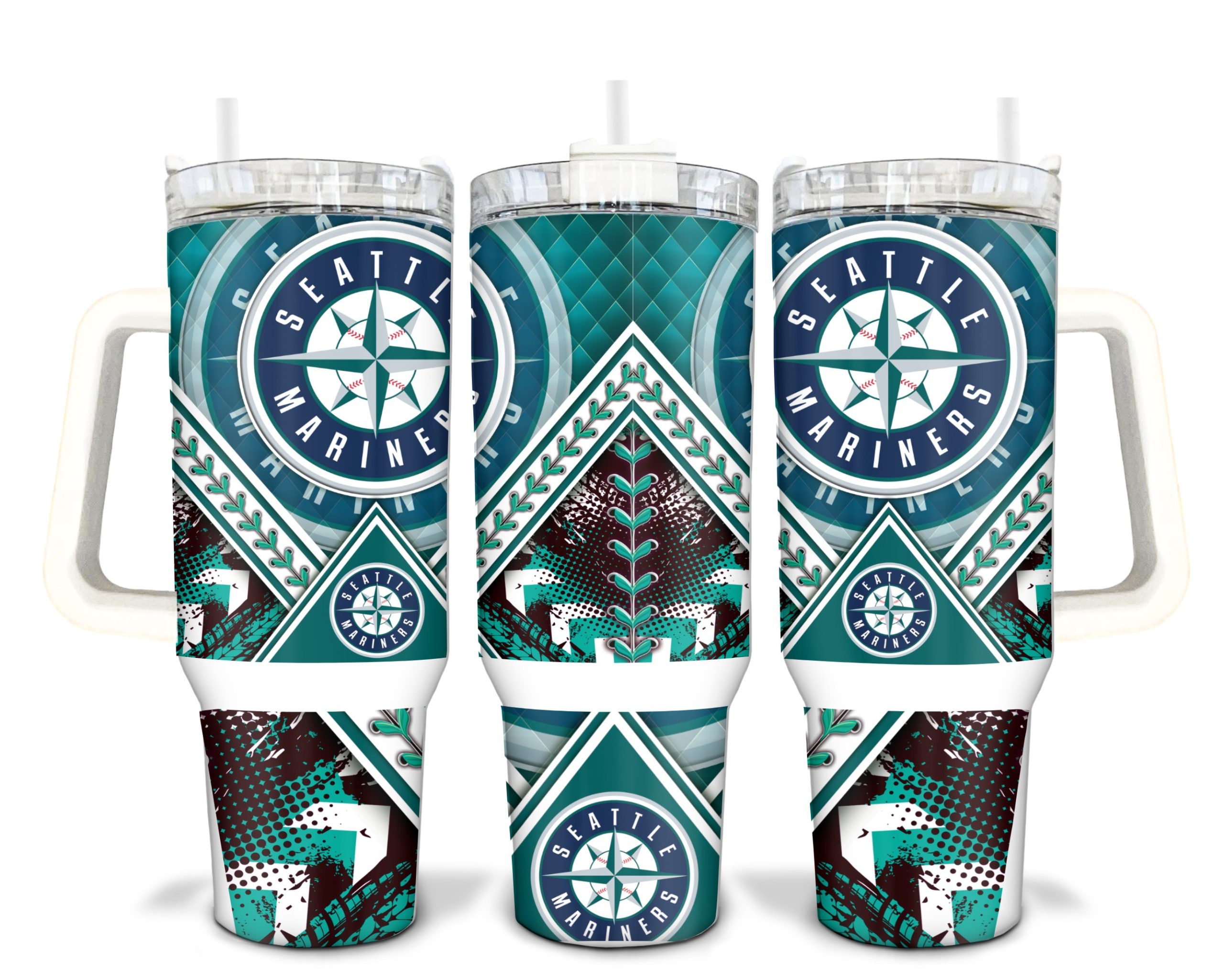 Seattle Mariners MLB Custom Stanley Cup 40 oz 30 oz Tumbler With Handle