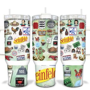 Seinfeld TV Series Custom Stanley Cup 40 oz 30 oz Tumbler With Handle