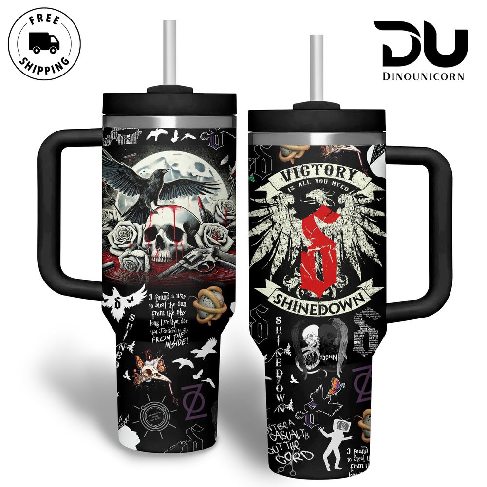Shinedown Music Custom Stanley Cup 40 oz 30 oz Tumbler With Handle