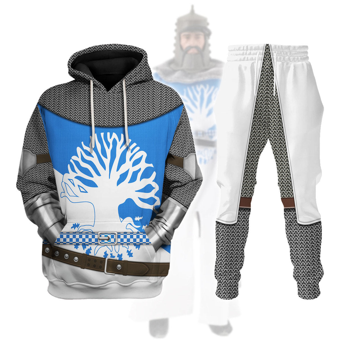 Sir Bedevere Knight Costume Hoodie Sweatshirt T-Shirt Sweatpants Tracksuit - Stormmerch Exclusive
