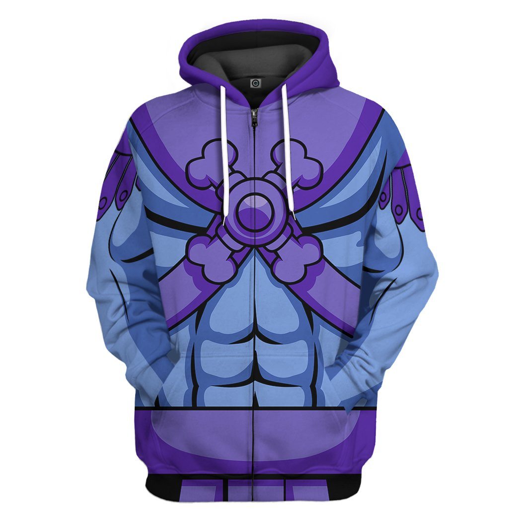 Skeletor He-Man Costume Hoodie Sweatshirt T-Shirt Sweatpants Tracksuit - Stormmerch Exclusive