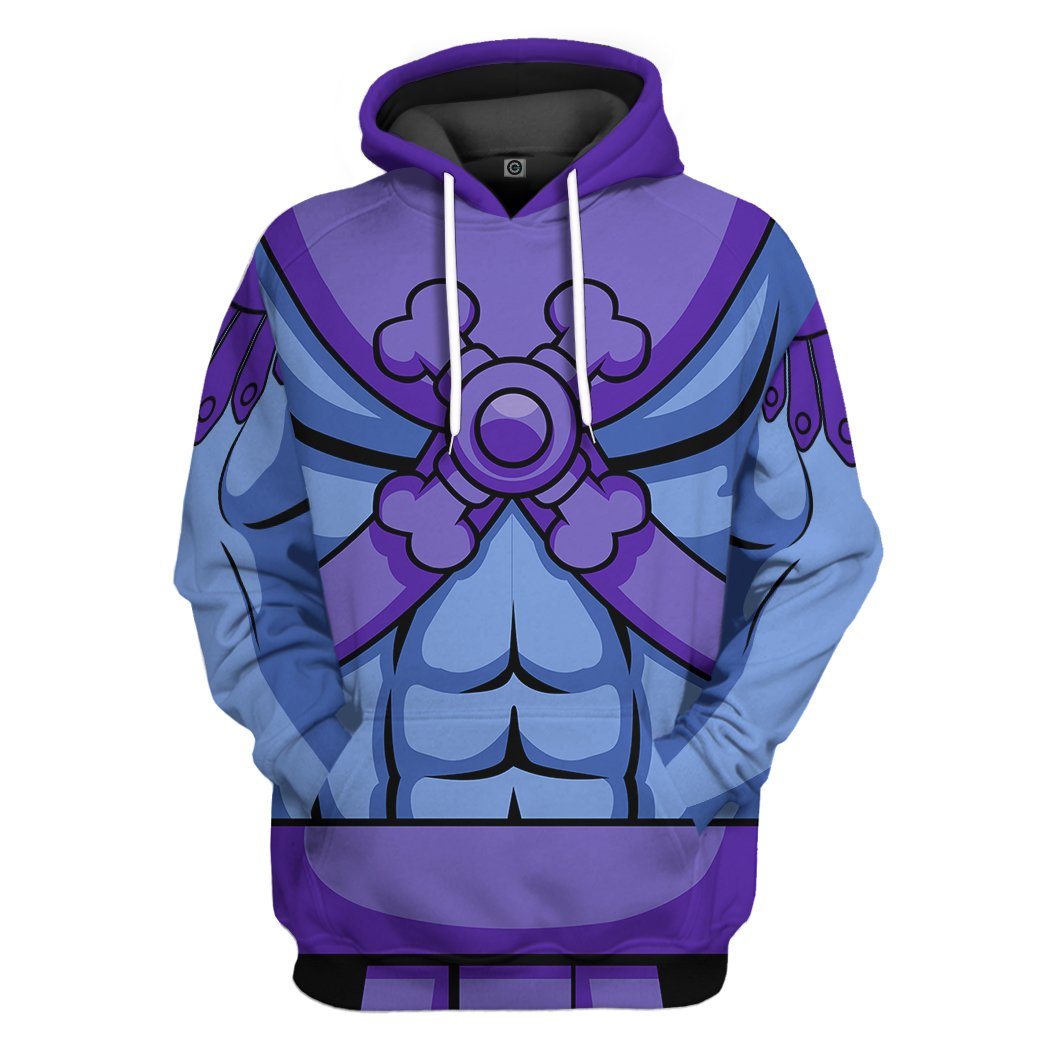 Skeletor He-Man Costume Hoodie Sweatshirt T-Shirt Sweatpants Tracksuit - Stormmerch Exclusive