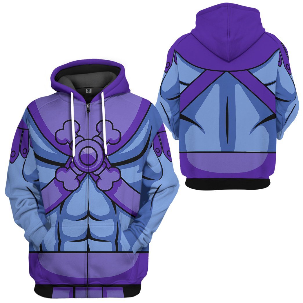 Skeletor He-Man Costume Hoodie Sweatshirt T-Shirt Sweatpants Tracksuit - Stormmerch Exclusive