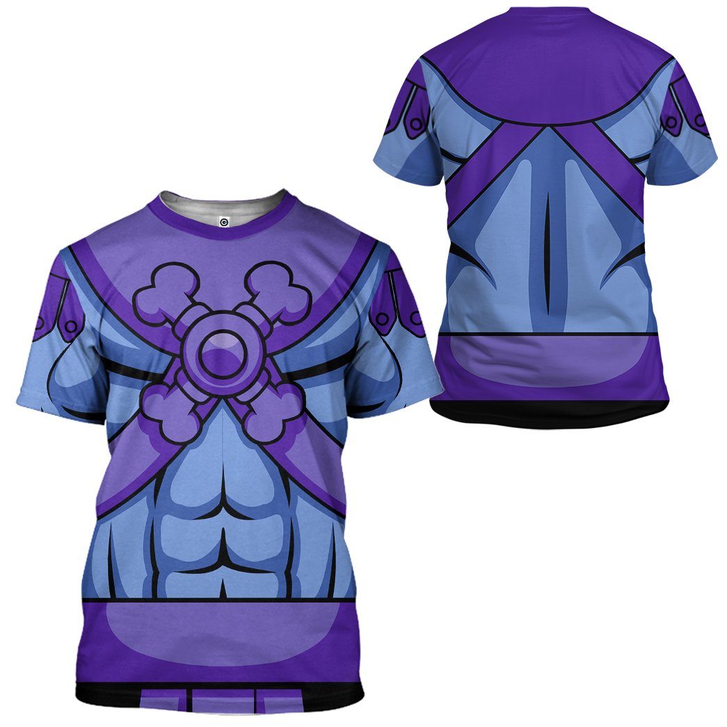 Skeletor He-Man Costume Hoodie Sweatshirt T-Shirt Sweatpants Tracksuit - Stormmerch Exclusive