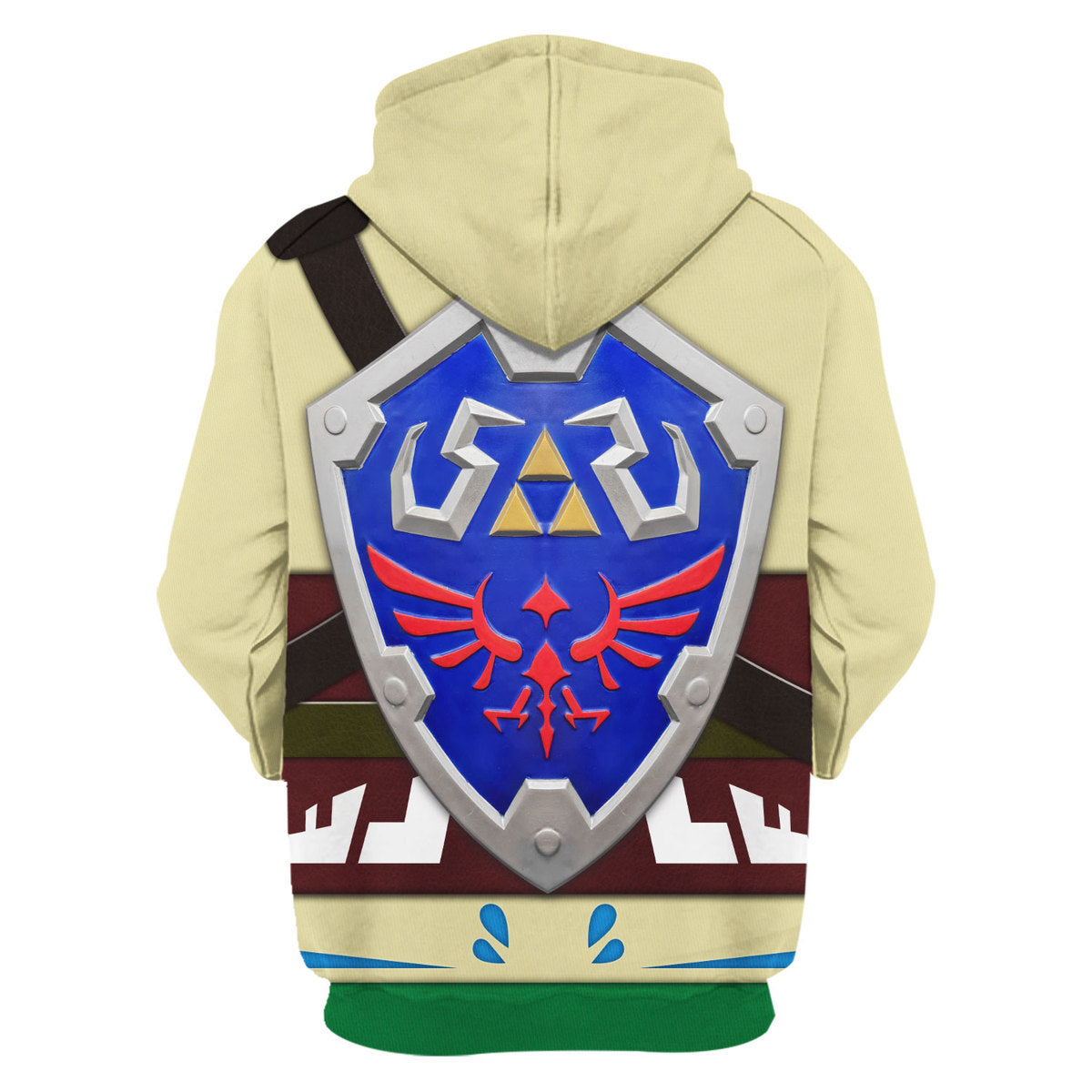 Skyloft Uniform - Skyward Sword Link Attire Shield Unisex Hoodie Sweatshirt T-shirt Sweatpants Cosplay - Stormmerch Exclusive