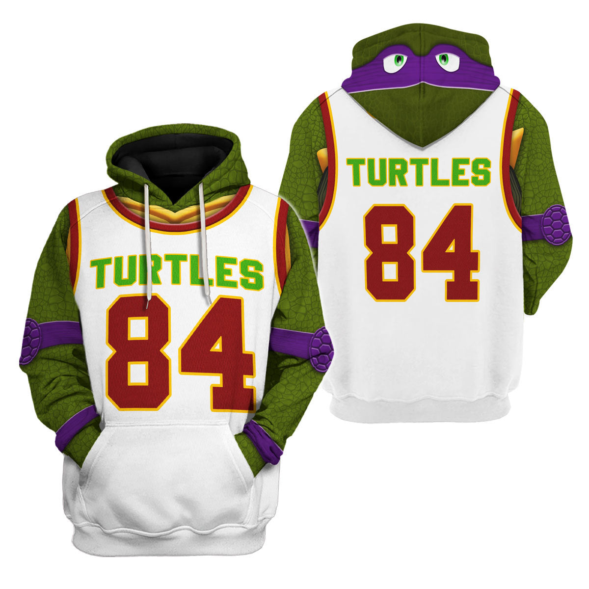Slam Dunkin Don TMNT Costume Hoodie Sweatshirt T-Shirt Sweatpants - Stormmerch Exclusive