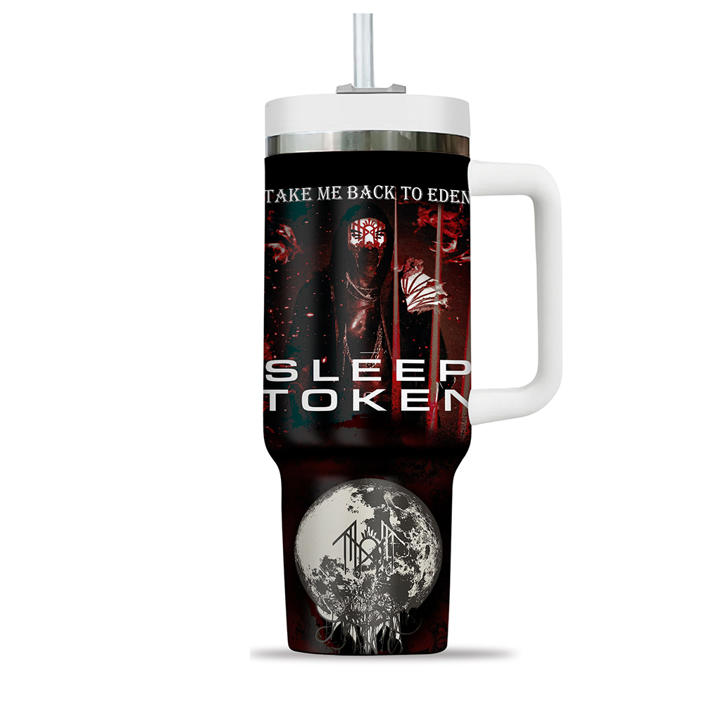Sleep Token Music Custom Stanley Cup 40 oz 30 oz Tumbler With Handle