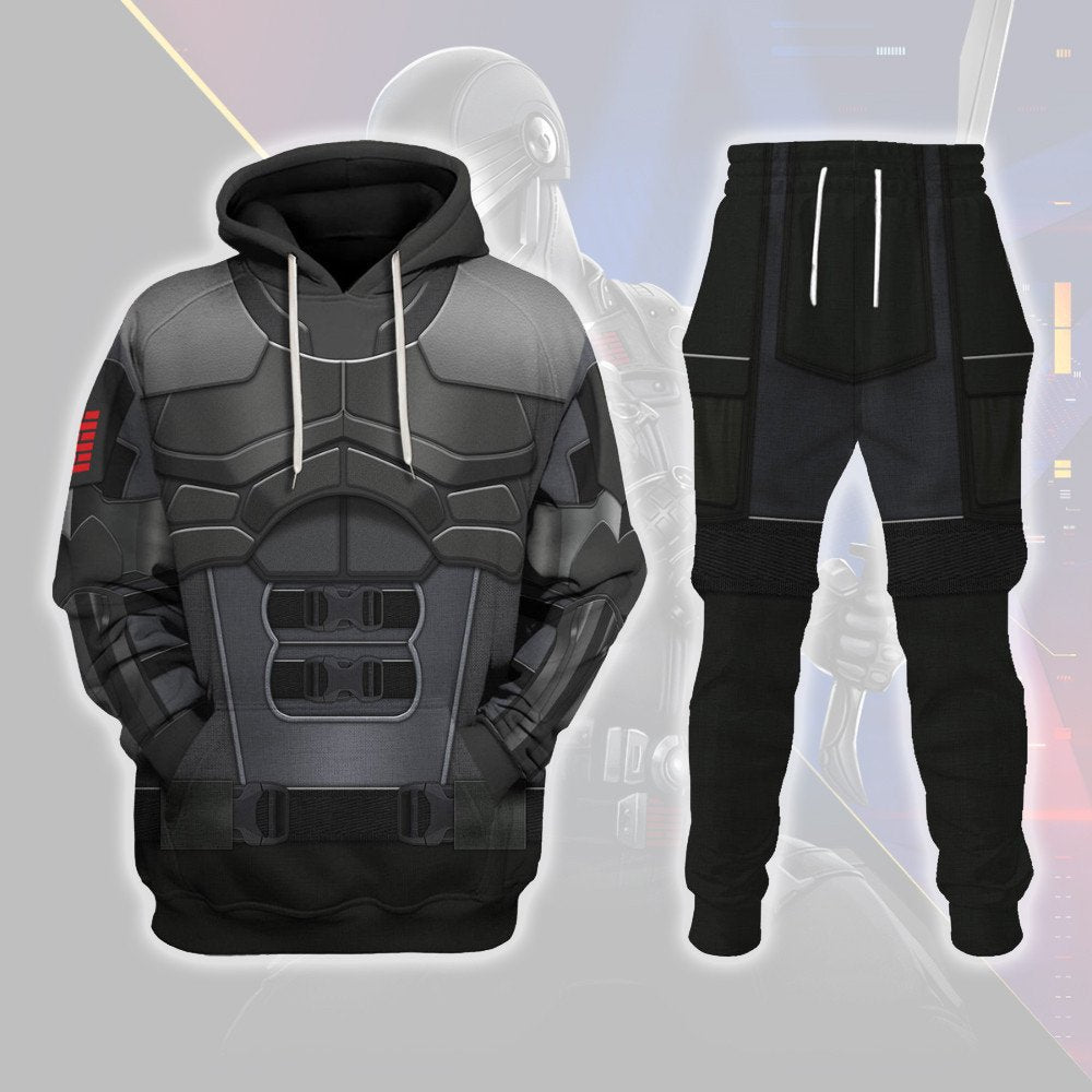 Snake Eyes (G.I. Joe) Costumes Hoodie Sweatshirt T-Shirt Tracksuit - Stormmerch Exclusive
