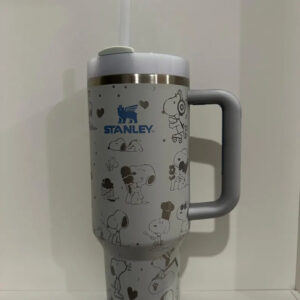 Snoopy Cartoon Custom Stanley Cup 40 oz 30 oz Tumbler With Handle