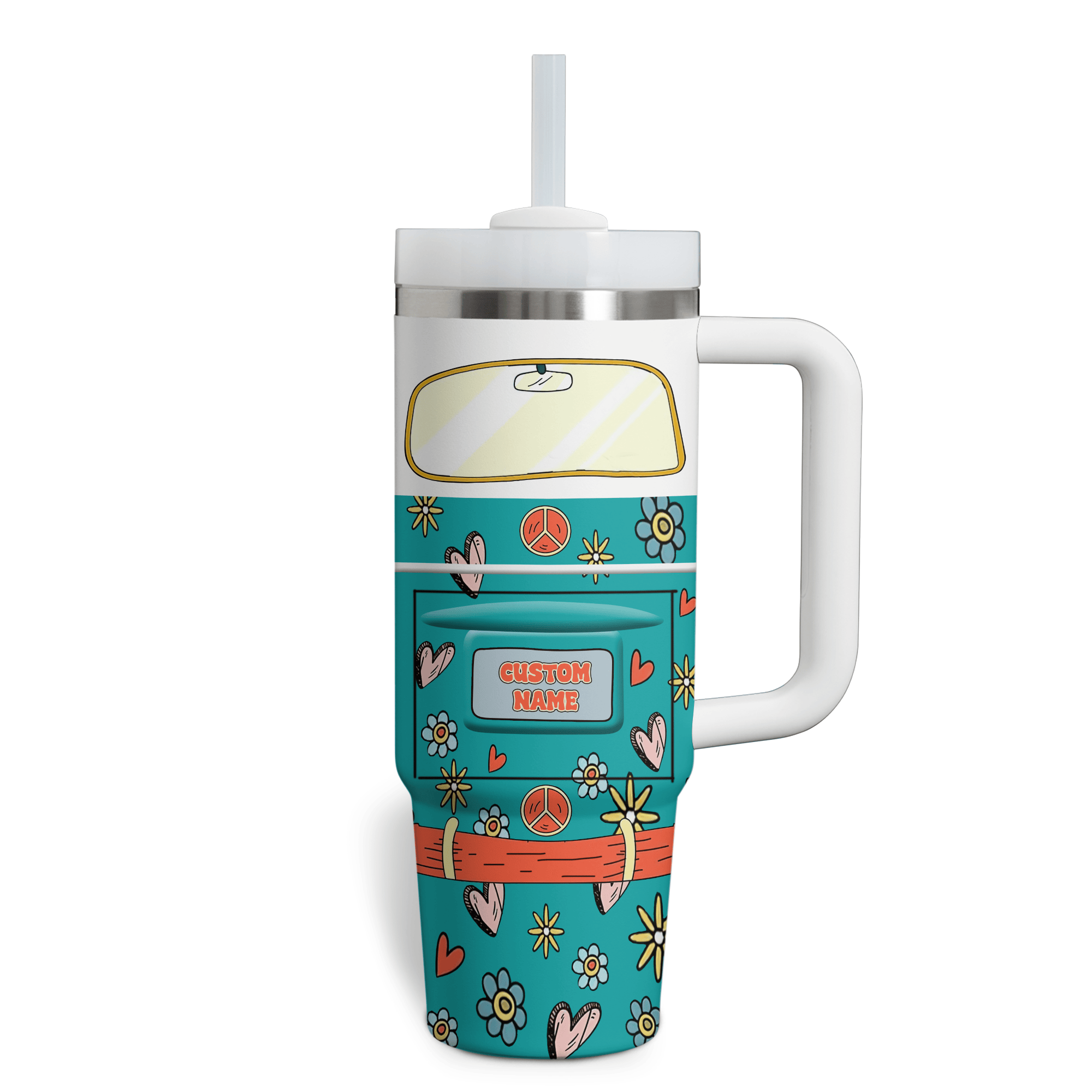 Snoopy Cartoon Custom Stanley Cup 40 oz 30 oz Tumbler With Handle