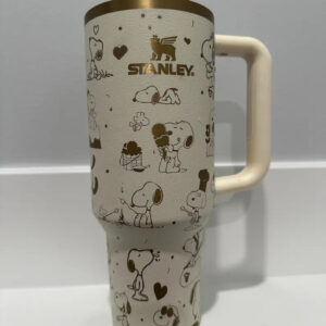 Snoopy Cartoon Custom Stanley Cup 40 oz 30 oz Tumbler With Handle