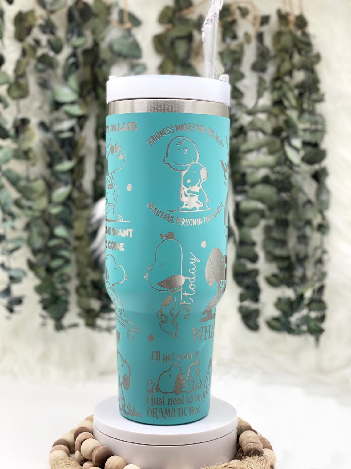 Snoopy Peanut Movies Custom Stanley Cup 40 oz 30 oz Tumbler With Handle