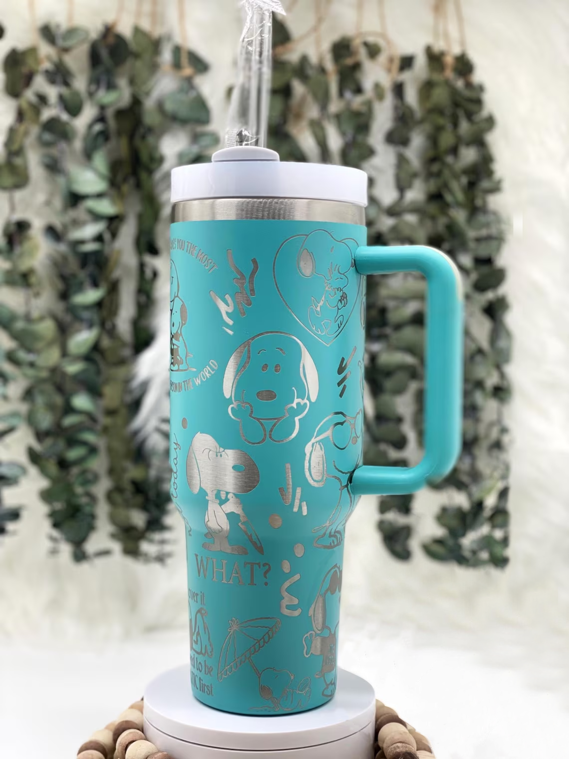 Snoopy Peanut Movies Custom Stanley Cup 40 oz 30 oz Tumbler With Handle