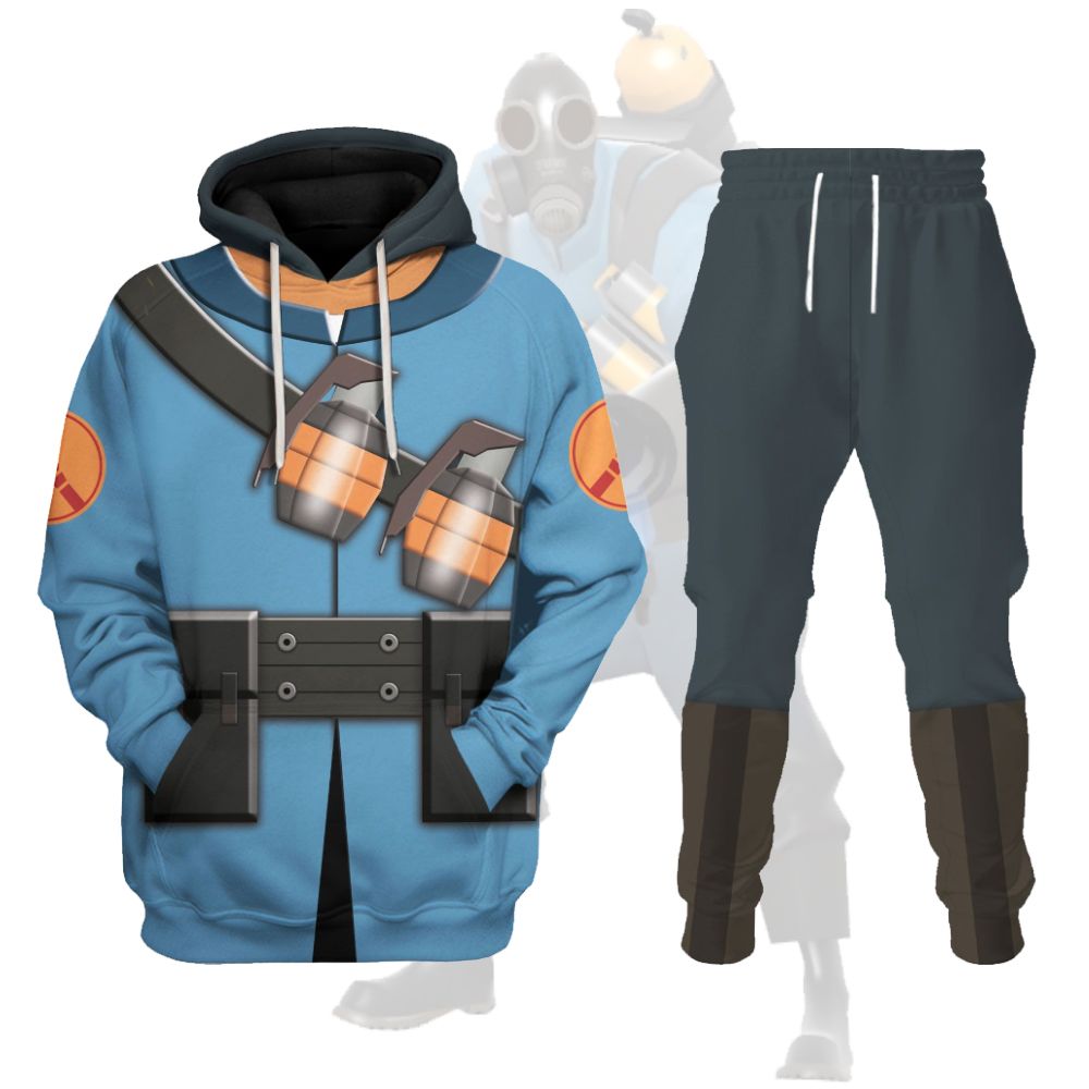 Soldier Blue Team TF2 - Stormmerch Exclusive