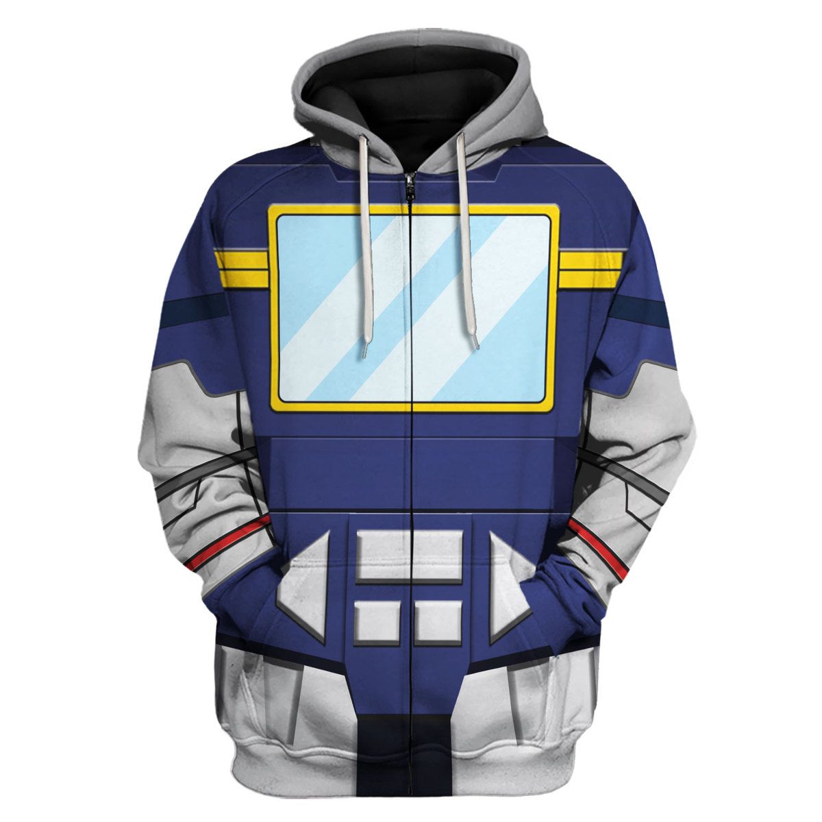 Soundwave Costume Cosplay Hoodie Tracksuit - Stormmerch Exclusive