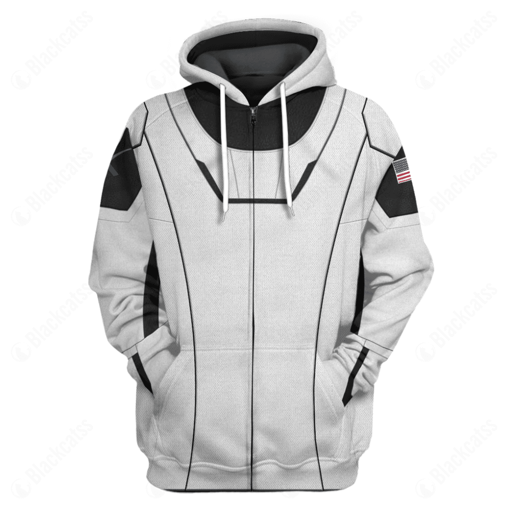Space Force 3D Spacesuit Costume Hoodie Sweatshirt T-Shirt Sweatpants Tracksuit - Stormmerch Exclusive