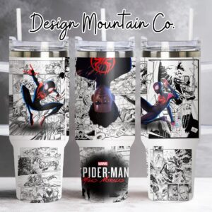 Spider Man Mavels Movies Custom Stanley Cup 40 oz 30 oz Tumbler With Handle