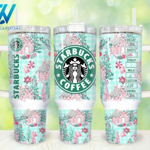 Starbucks Coffee Custom Stanley Cup 40 oz 30 oz Tumbler With Handle