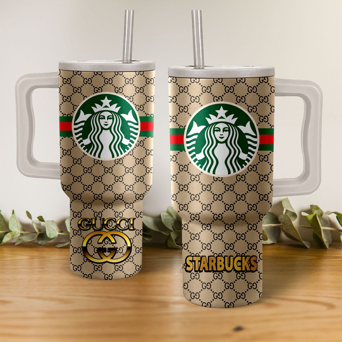Starbucks Drinks Custom Stanley Cup 40 oz 30 oz Tumbler With Handle