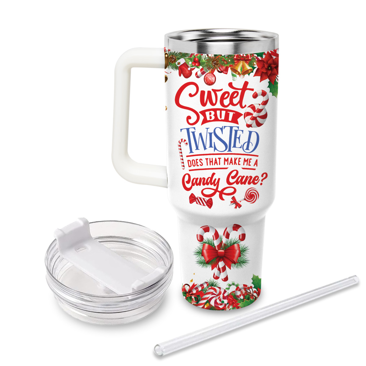 Stitch Cartoon Custom Stanley Cup 40 oz 30 oz Tumbler With Handle