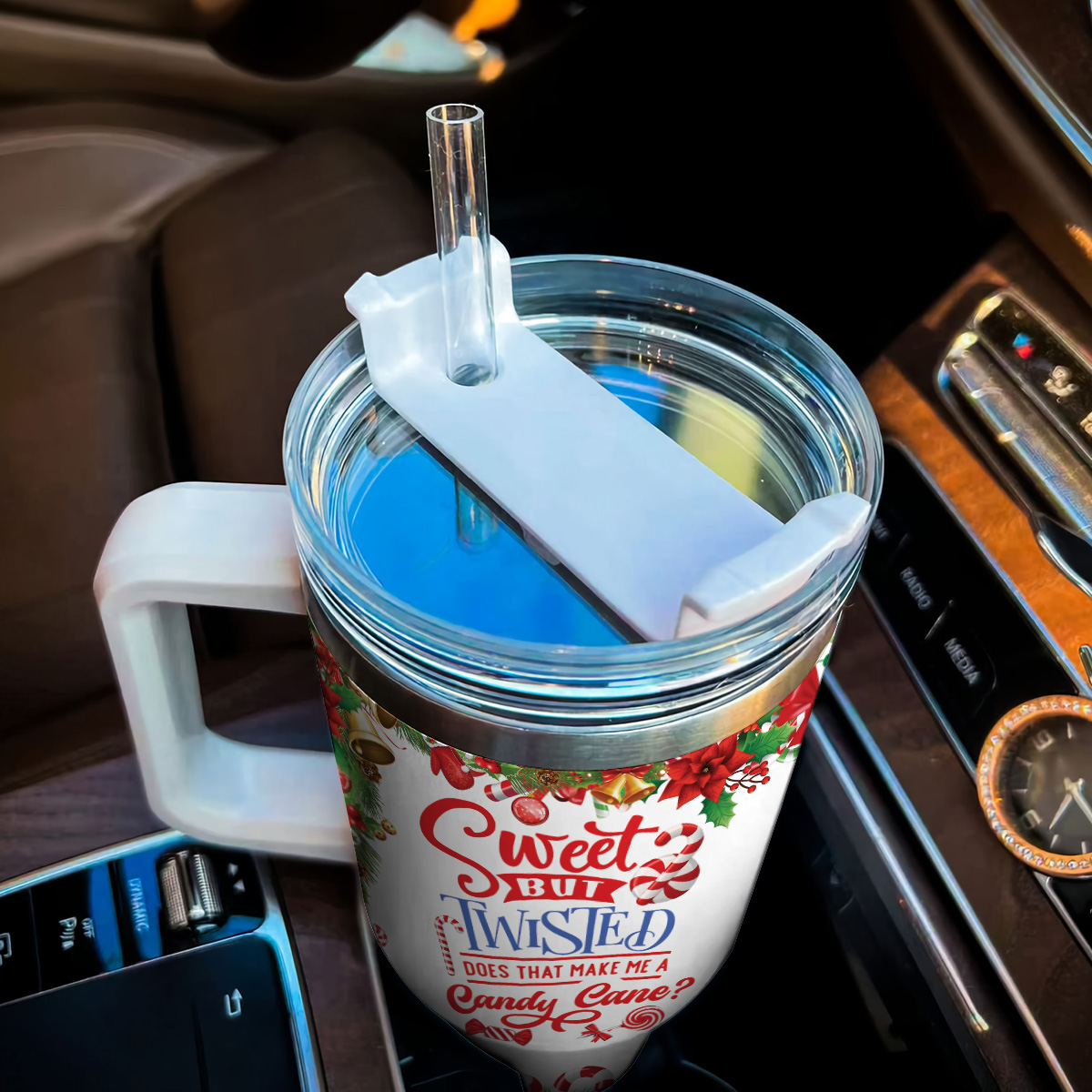 Stitch Cartoon Custom Stanley Cup 40 oz 30 oz Tumbler With Handle