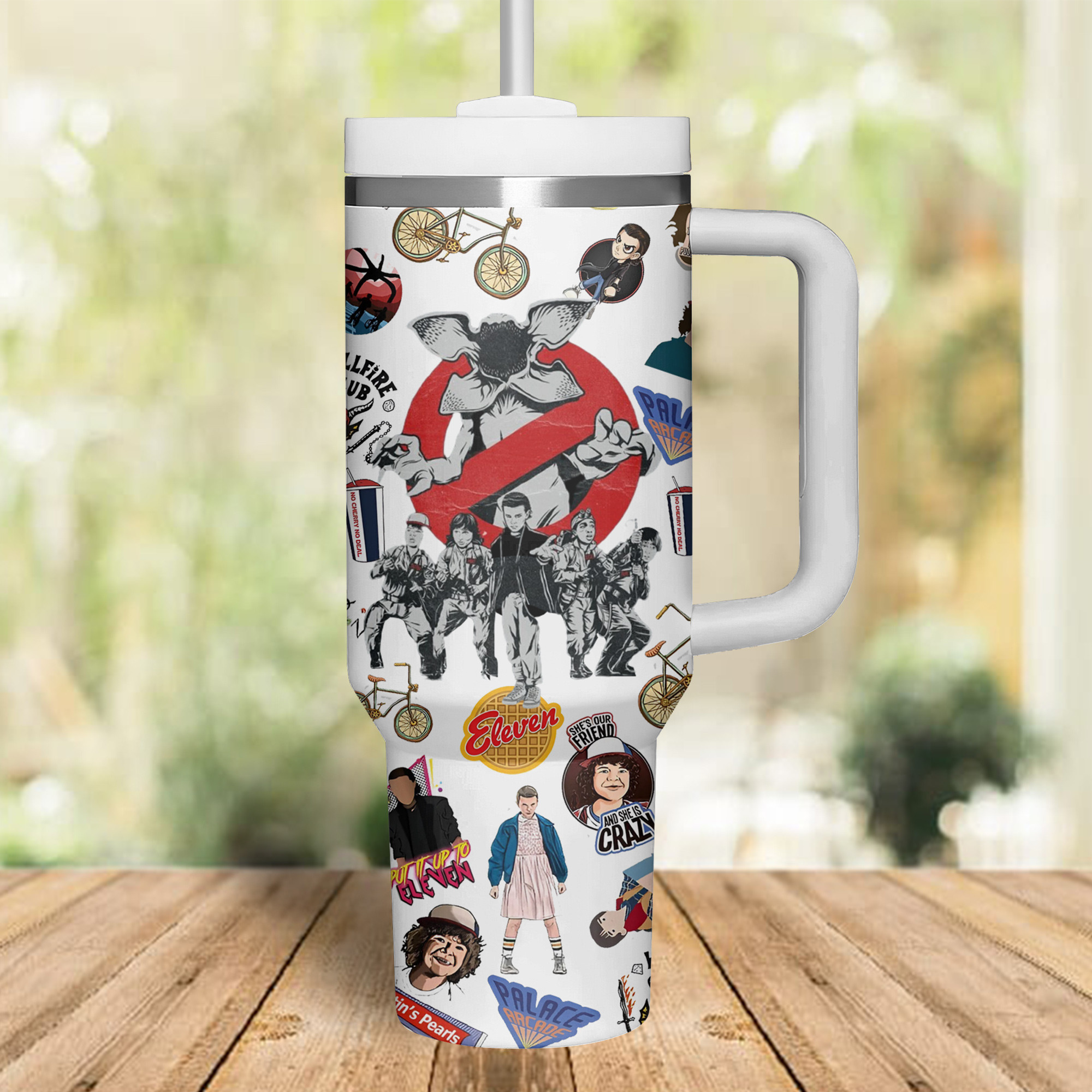 Stranger Things Movies Custom Stanley Cup 40 oz 30 oz Tumbler With Handle