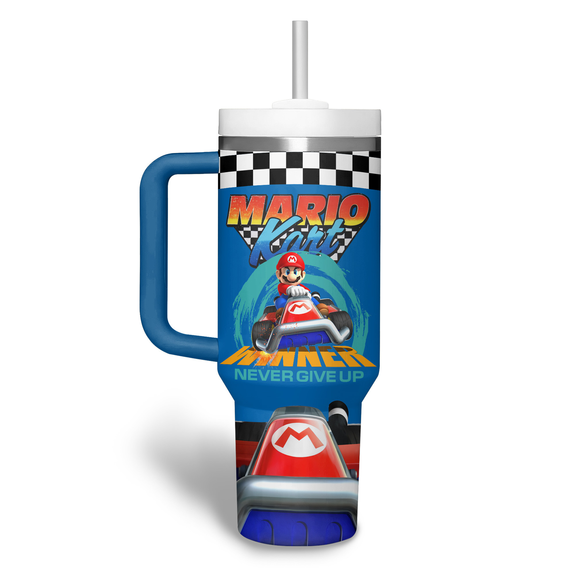 Super Mario Games Custom Stanley Cup 40 oz 30 oz Tumbler With Handle