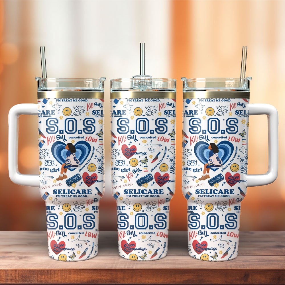 SZA Kill Bill Music Custom Stanley Cup 40 oz 30 oz Tumbler With Handle
