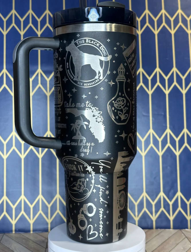 Taylor Swift Music Custom Stanley Cup 40 oz 30 oz Tumbler With Handle
