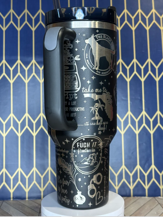 Taylor Swift Music Custom Stanley Cup 40 oz 30 oz Tumbler With Handle